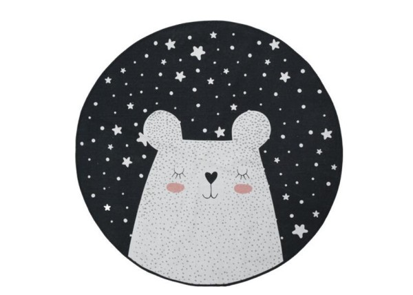 Χαλάκι παιδικό στρογγυλό Bear Ø120εκ. Χαλάκι παιδικό στρογγυλό Bear Ø120εκ.