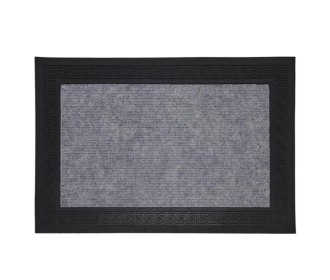 Ταπέτο εισόδου γκρι ανοιχτό 60x40εκ. Ταπέτο εισόδου γκρι ανοιχτό 60x40εκ.