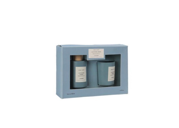 Αρωματικό σετ δώρου με διαχυτή και κερί  Αρωματικό σετ δώρου με διαχυτή και κερί