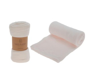 Ριχτάρι Fleece I 125x150εκ. λευκό του πάγου