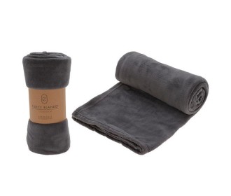 Ριχτάρι Fleece I 125x150εκ. γκρι