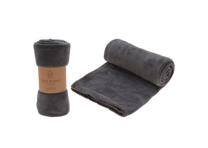 Ριχτάρι Fleece I 125x150εκ. γκρι