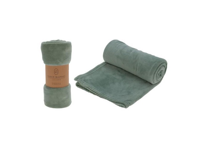 Ριχτάρι Fleece I 125x150εκ. ανοιχτό πράσινο