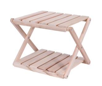 Τραπεζάκι βοηθητικό Nextdeco 2 επιπέδων ξύλινο 38,5x31xY32,5εκ. Τραπεζάκι βοηθητικό Nextdeco 2 επιπέδων ξύλινο 38,5x31xY32,5εκ.