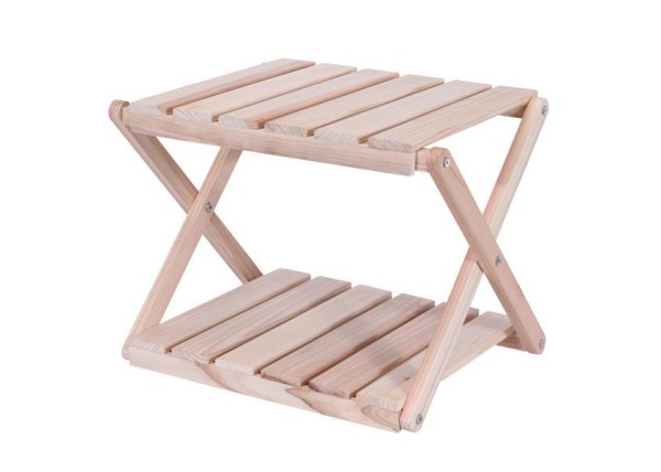 Τραπεζάκι βοηθητικό Nextdeco 2 επιπέδων ξύλινο 38,5x31xY32,5εκ. Τραπεζάκι βοηθητικό Nextdeco 2 επιπέδων ξύλινο 38,5x31xY32,5εκ.