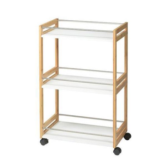 Τρόλεϊ bamboo Nextdeco 3 θέσεων 51x30xΥ80εκ. Τρόλεϊ bamboo Nextdeco 3 θέσεων 51x30xΥ80εκ.