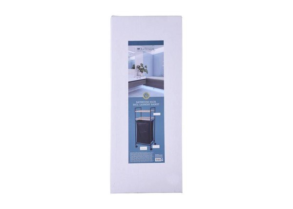 Καλάθι απλύτων Nextdeco με 2 ράφια 40lt Y89,5x38x32,5εκ. Καλάθι απλύτων Nextdeco με 2 ράφια 40lt Y89,5x38x32,5εκ.