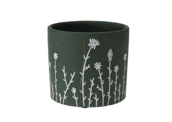 Κασπώ-γλάστρα, κεραμική 