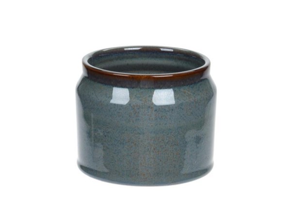 Κασπώ από πορσελάνη σε μπλε  χρώμα Ø11,6xΥ9εκ. Κασπώ από πορσελάνη σε μπλε  χρώμα Ø11,6xΥ9εκ.