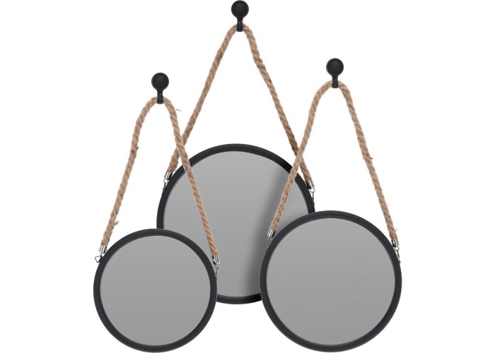 Καθρέφτες τοίχου στρόγγυλοι σετ 3 Nextdeco Ø17,8εκ. - Ø20,3εκ. -Ø22,8εκ. 2.8εκ. πάχος Καθρέφτες τοίχου στρόγγυλοι σετ 3 Nextdeco Ø17,8εκ. - Ø20,3εκ. -Ø22,8εκ. 2.8εκ. πάχος