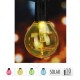 Διακοσμητική γιρλάντα ηλιακή με 10 Led χρωματιστά φωτάκια 50x85mm Διακοσμητική γιρλάντα ηλιακή με 10 Led χρωματιστά φωτάκια 50x85mm