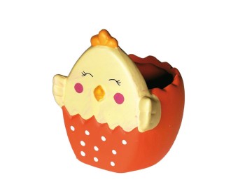 Διακοσμητικό κασπώ πορτοκαλί 8x10εκ.