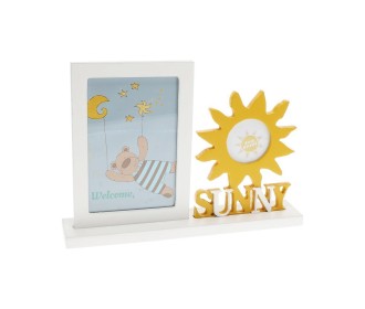 Κορνίζα λευκή Ήλιος Υ18,5x25,5x5εκ. Κορνίζα λευκή Ήλιος Υ18,5x25,5x5εκ.