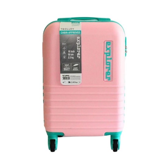 Βαλίτσα abs cabin size ροζ Υ52x32x20εκ. Βαλίτσα abs cabin size ροζ Υ52x32x20εκ.