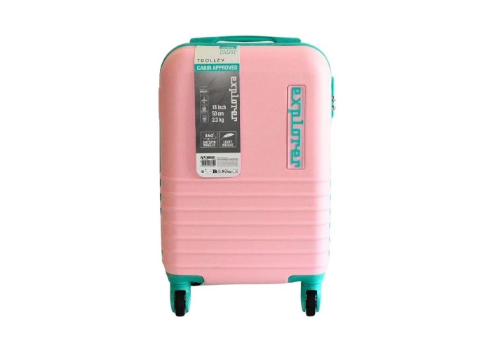 Βαλίτσα abs cabin size ροζ Υ52x32x20εκ. Βαλίτσα abs cabin size ροζ Υ52x32x20εκ.