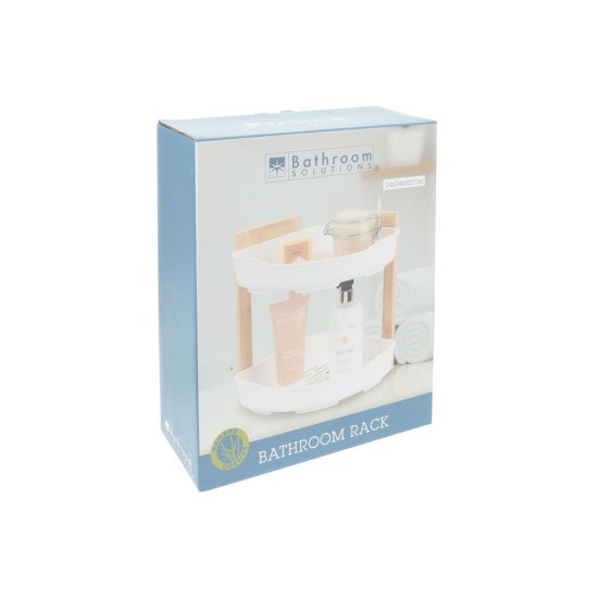 Ραφιέρα μπάνιου γωνιακή bamboo 2 ράφια Υ27x23x23εκ. Ραφιέρα μπάνιου γωνιακή bamboo 2 ράφια Υ27x23x23εκ.