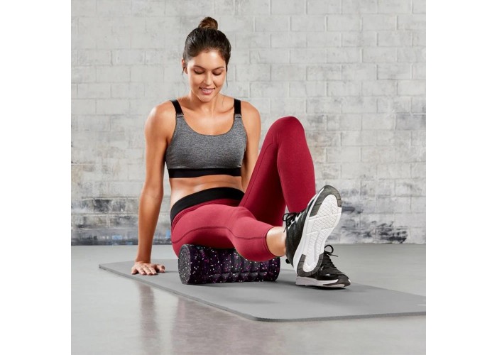 Foam roller γυμναστικής μαύρο ροζ Υ33xØ14εκ. Foam roller γυμναστικής μαύρο ροζ Υ33xØ14εκ.