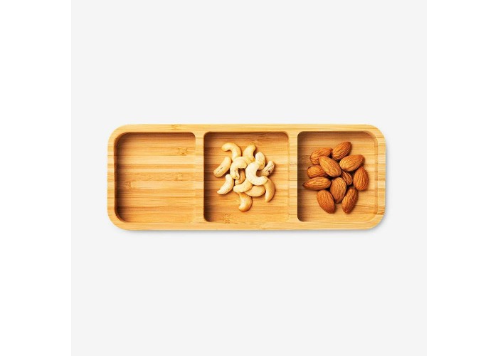 Δίσκος σερβιρίσματος bamboo 33x10x1,8εκ. Δίσκος σερβιρίσματος bamboo 33x10x1,8εκ.