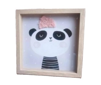 Διακοσμητικό κάδρο πάντα Υ20x20x2,7εκ. Διακοσμητικό κάδρο πάντα Υ20x20x2,7εκ.