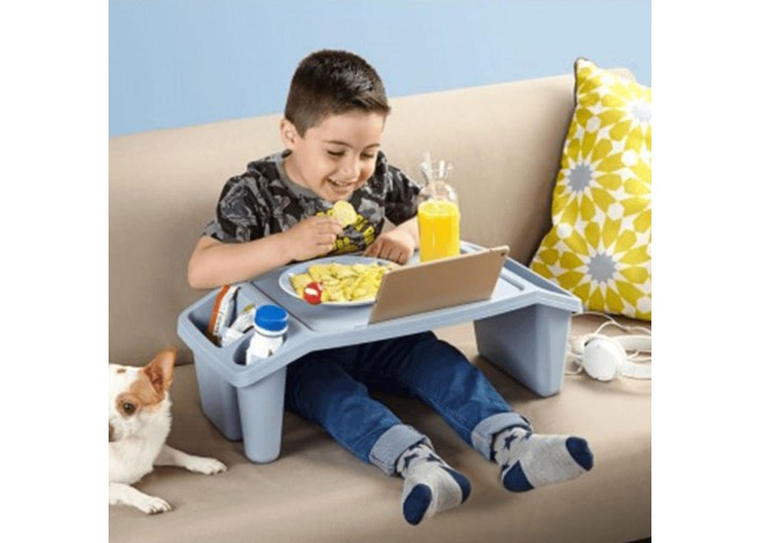 Τραπεζάκι βοηθητικό πλαστικό Nextdeco μπλε Υ21x60x30εκ. Τραπεζάκι βοηθητικό πλαστικό Nextdeco μπλε Υ21x60x30εκ.