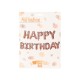 Σετ μπαλονιών-γράμματα Happy Birthday ροζ-χρυσό Σετ μπαλονιών-γράμματα Happy Birthday ροζ-χρυσό