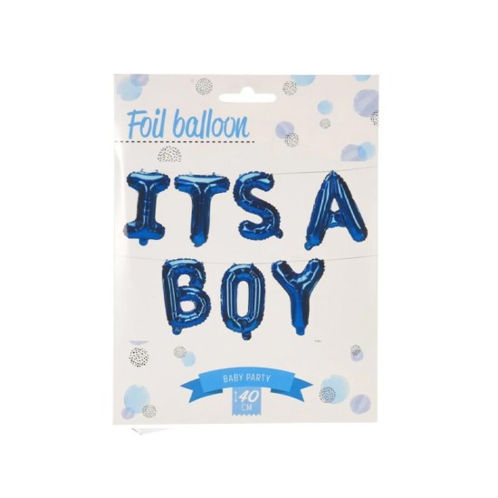 Σετ μπαλονιών -γράμματα It' s a boy Σετ μπαλονιών -γράμματα It' s a boy