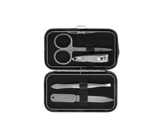 Σετ εργαλείων μανικιούρ 4 τεμάχια σε θήκη PU Σετ εργαλείων μανικιούρ 4 τεμάχια σε θήκη PU