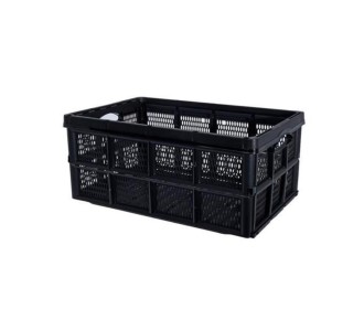 Πτυσσόμενο τελάρο αποθήκευσης μαύρο 32l Υ24x48x35εκ.