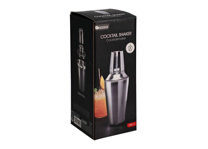 Σέικερ μίξης ποτών 500ml. Σέικερ μίξης ποτών 500ml.