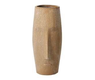 Βάζο αλουμινίου Nextdeco ανοιχτό καφέ Υ20χØ9εκ. Βάζο αλουμινίου Nextdeco ανοιχτό καφέ Υ20χØ9εκ.