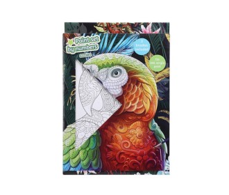 Ζωγραφική με αριθμούς σε καμβά παπαγάλος 30x40 εκ. Ζωγραφική με αριθμούς σε καμβά παπαγάλος 30x40 εκ.