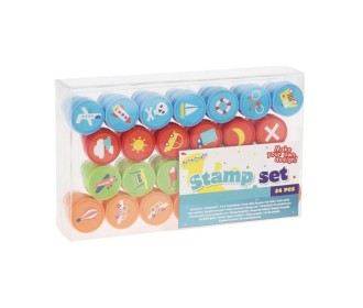 Σφραγίδες παιδικές Οχήματα 26 τεμάχια