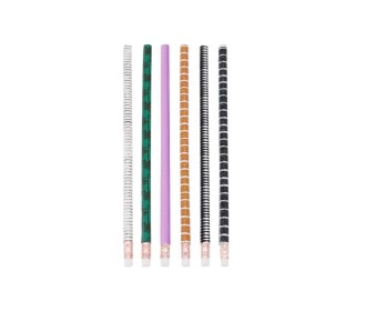 Mολύβι με σβήστρα Cabana HΒ σετ 6 τεμαχίων Mολύβι με σβήστρα Cabana HΒ σετ 6 τεμαχίων