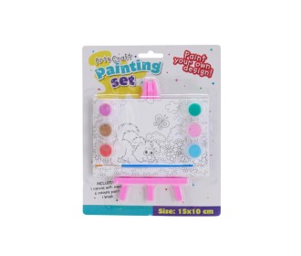 Καβαλέτο ξύλινο με τελάρο σκύλος Υ15x15x2εκ. Καβαλέτο ξύλινο με τελάρο σκύλος Υ15x15x2εκ.