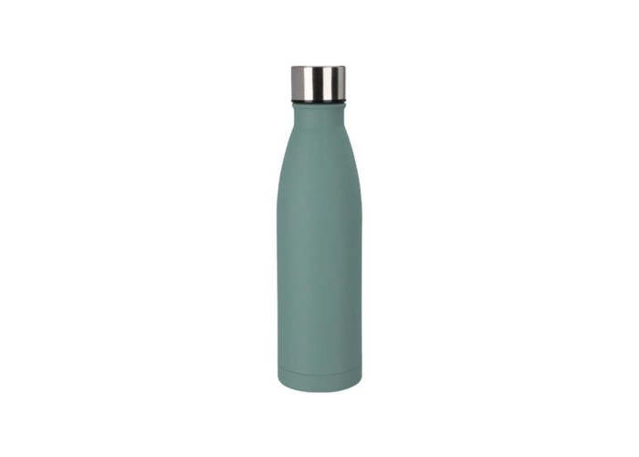 Ανοξείδωτος θερμός με διπλά τοιχώματα 500ml. πράσινο Ανοξείδωτος θερμός με διπλά τοιχώματα 500ml. πράσινο