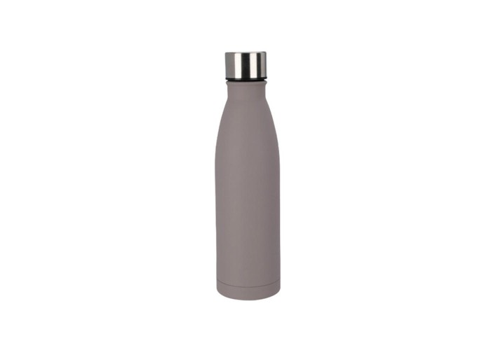 Ανοξείδωτος θερμός με διπλά τοιχώματα 500ml. γκρι Ανοξείδωτος θερμός με διπλά τοιχώματα 500ml. γκρι
