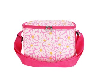 Ισοθερμική τσάντα- ψυγείο 6 λίτρα ροζ Υ19x22,5x17εκ.