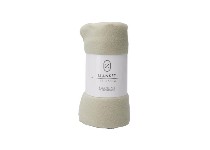 Κουβέρτα Fleece πράσινο 130x160εκ.