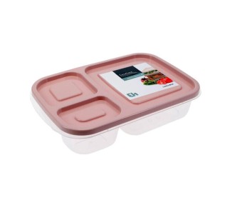 Δοχείο φαγητού PP ροζ Υ5,1x24x15,5εκ. Δοχείο φαγητού PP ροζ Υ5,1x24x15,5εκ.