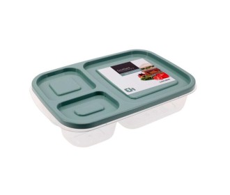 Δοχείο φαγητού PP πράσινο Υ5,1x24x15,5εκ. Δοχείο φαγητού PP πράσινο Υ5,1x24x15,5εκ.