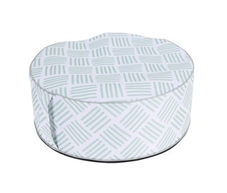 Πουφ φουσκωτό αδιάβροχο πράσινο Y25xØ55εκ. Πουφ φουσκωτό αδιάβροχο πράσινο Y25xØ55εκ.