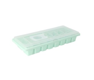 Παγοθήκη με καπάκι PP πράσινο με 16 θήκες 26χ10,8χ4εκ. Παγοθήκη με καπάκι PP πράσινο με 16 θήκες 26χ10,8χ4εκ.