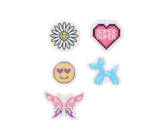 Σβήστρες Βutterfly σετ 5 τεμαχίων Y11,2x13,7x1εκ. Σβήστρες Βutterfly σετ 5 τεμαχίων Y11,2x13,7x1εκ.