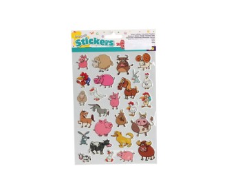 Αυτοκόλλητα 3D φάρμα Υ21x15εκ. Αυτοκόλλητα 3D φάρμα Υ21x15εκ.