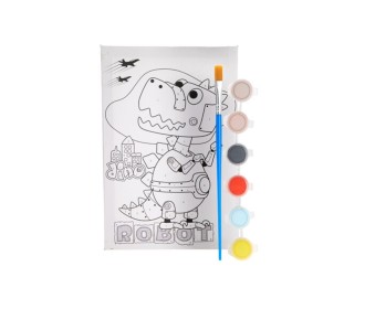 Καμβάς ζωγραφικής με νερομπογιές Next ρομποτ Υ29,5x19,7x1,7εκ.