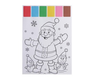 Σετ ζωγραφικής με νερομπογιές χριστουγεννιάτικα σχέδια Σετ ζωγραφικής με νερομπογιές χριστουγεννιάτικα σχέδια