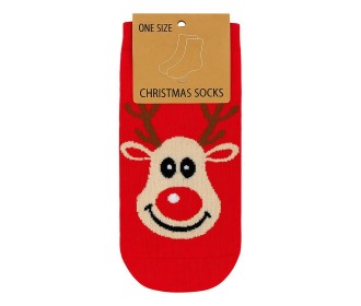 Κάλτσες Χριστουγεννιάτικες Ελαφάκι Κάλτσες Χριστουγεννιάτικες Ελαφάκι