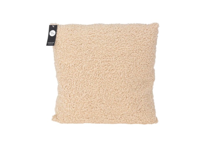 Μαξιλάρι διακοσμητικό τετράγωνο μπεζ 45x45εκ. Μαξιλάρι διακοσμητικό τετράγωνο μπεζ 45x45εκ.