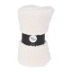 Κουβέρτα teddy fleece εκρού 150x120εκ. Κουβέρτα teddy fleece εκρού 150x120εκ.
