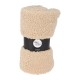 Κουβέρτα teddy fleece μπεζ 150x120εκ. Κουβέρτα teddy fleece μπεζ 150x120εκ.